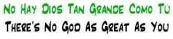 No Hay Dios Tan Grande Como Tú | There's No God as Great as You