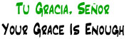 Tu Gracia, Señor | Your Grace is Enough